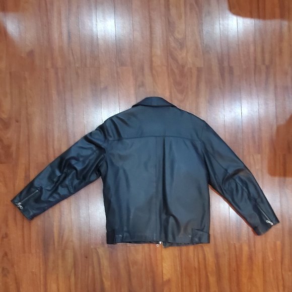 Leather R&R Bomber Style Jacket - Picture 5 of 5